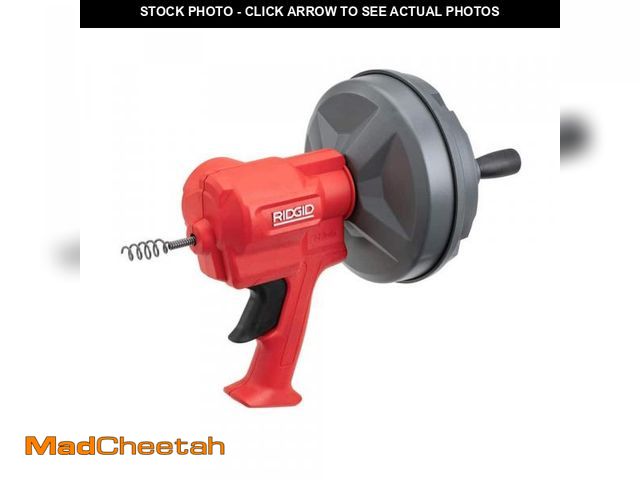 Lot 74-12411102 - RIDGID EZ SPIN Drain Cleaning Snake Auger - UNUSED