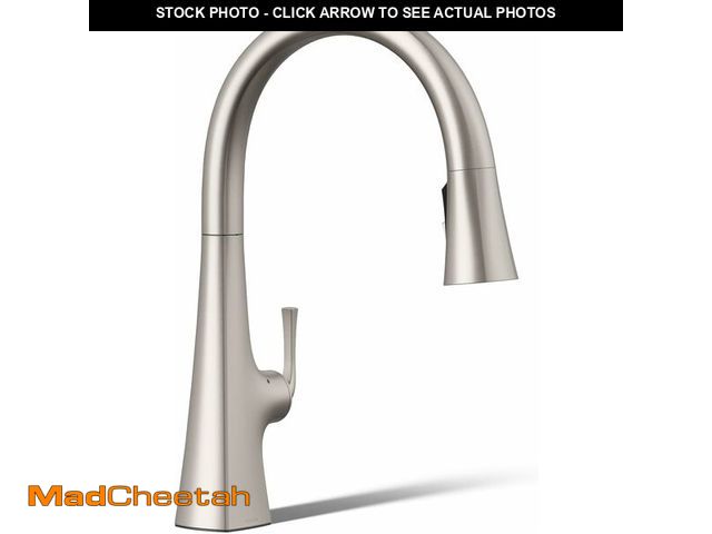 Lot 74-13696837 - Kohler 22068-VS Graze Kitchen Sink Faucet, Vibrant Stainless - UNUSED