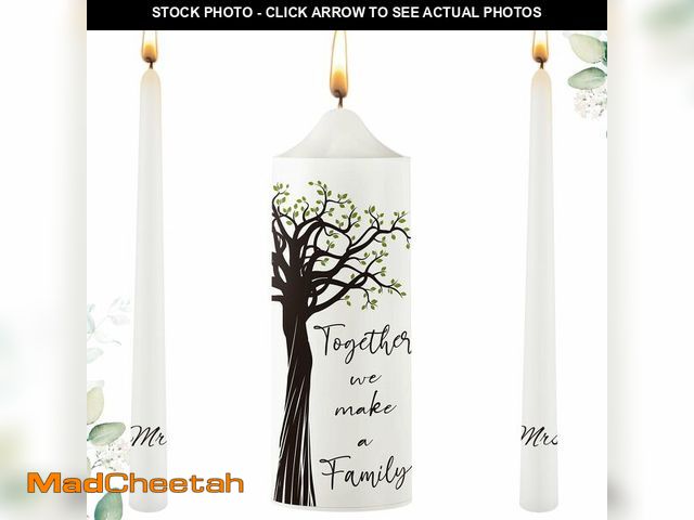 Lot 74-13569254 - Frienda Unity Candles for Wedding Ceremony Set Wedding Unity Taper Candles Catholic Religious Ceremo...