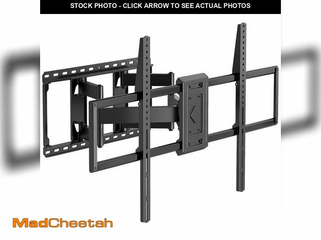Lot 74-14288751 - USX MOUNT Dual Arm Full Motion TV Wall Mount Bracket for 42-120 inch TVs, Holds up to 220 lbs, Tilt/...