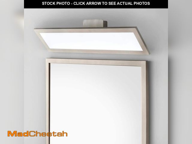 Lot 74-13798641 - Hampton Bay Straston 24 in. 1-Light Brush Nickel LED Adjustable Bathroom Vanity Light - UNUSED