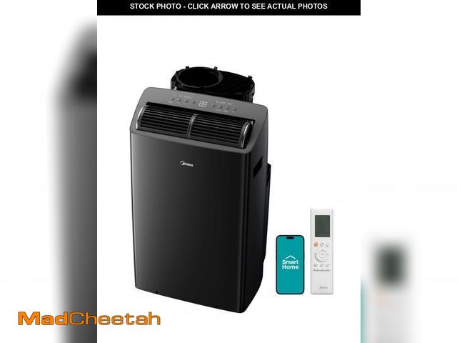 Lot 74-12156507 - Midea Duo 12,000 BTU (10,000 BTU SACC) High Efficiency Inverter, Ultra Quiet Portable Air Conditione...