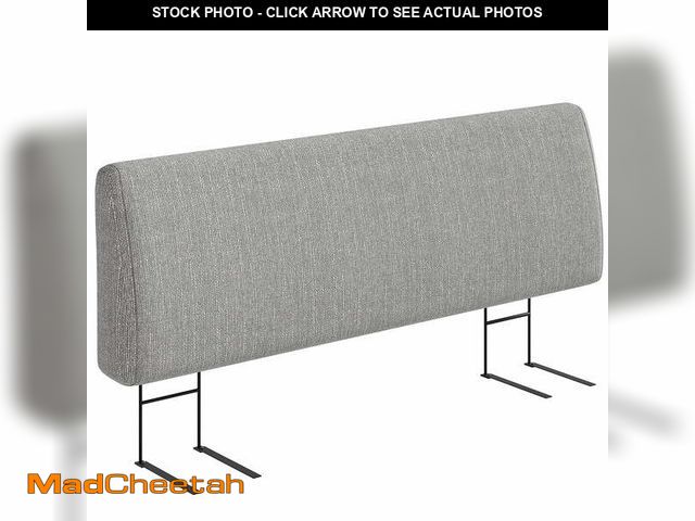 Lot 74-14071482 - Pinmoco 4.7'' Upholstered Foam Headboard, Height Adjustable and Ergonomic Head Board for King Bed, F...