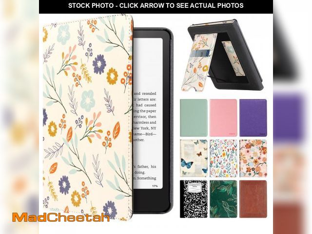 Lot 74-12434487 - CoBak Stand Case for 7" Kindle Paperwhite 12th Gen 2024 and Kindle Colorsoft with Hand Strap - Compa...