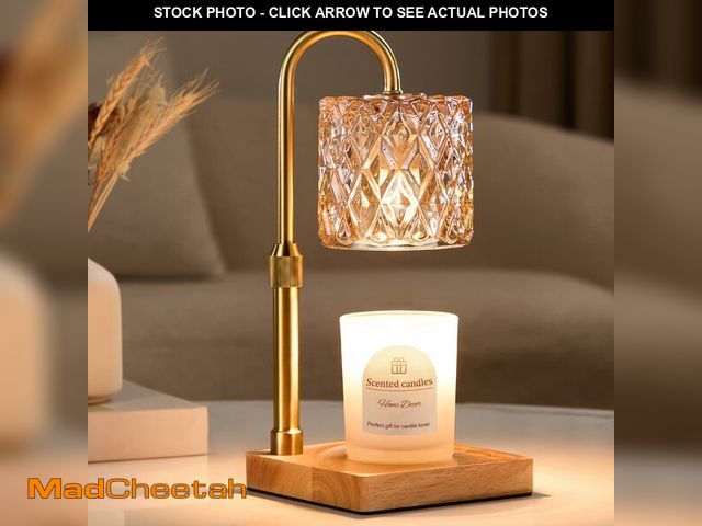 Lot 74-13715714 - Hong-in Candle Warmer Lamp with Timer -Dimmable Adjustable Height,House Warming Gifts New Home,Vinta...