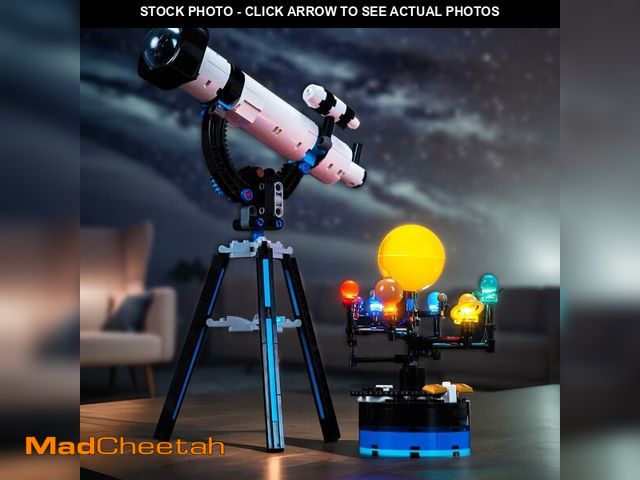 Lot 74-14382562 - LocoLee Light kit Compatible with Lego 31378 Space Exploration Telescope - No Actual Model Only Ligh...