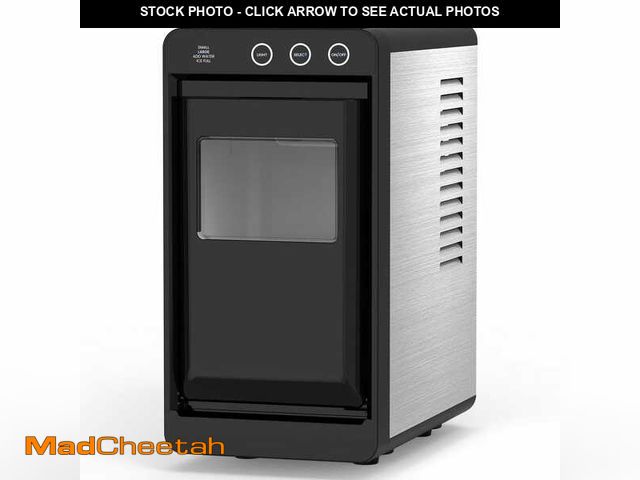 Lot 74-13691503 - COWSAR 6.69 in. 27 lb. Portable Adjustable Ice Maker with Basket and Scoop, for Home/Party/RV/Campin...