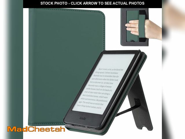 Lot 74-13567705 - CoBak Case for 6" E-Reader - PU Leather Smart Cover with Auto Sleep/Wake &amp; Hand Strap, not Compa...