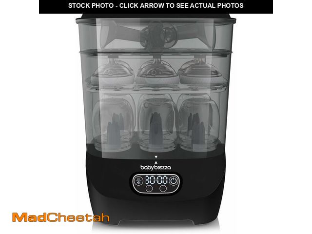 Lot 74-13041148 - Baby Brezza Bottle Sterilizer and Dryer Advanced - 33% Faster - Largest Capacity Steam Sanitizer - U...