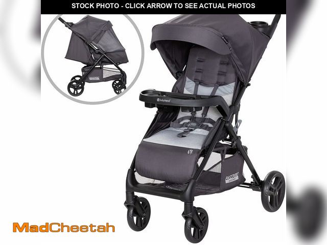 Lot 74-13793795 - Baby Trend Passport Carriage Stroller, Silver Sky - UNUSED