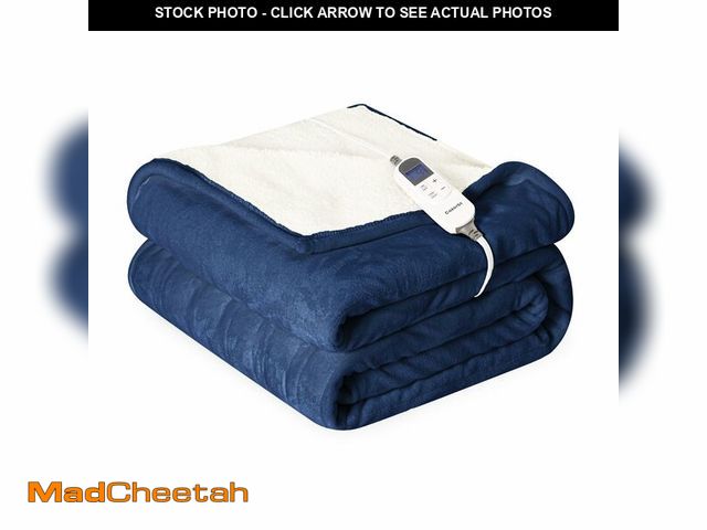 Lot 74-14266003 - Cozorbt Heat Blanket 72Ã¢â¬Âx84Ã¢â¬Â Full Size,Soft Flannel &amp; Sherpa Reversible Electric Bla...