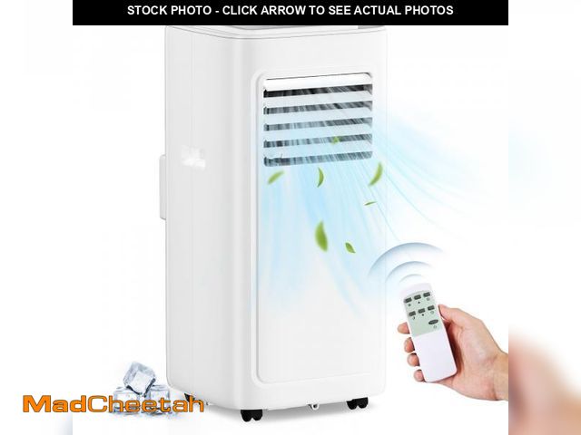 Lot 74-12159991 - EUHOMY 8,000 BTU Portable Air Conditioner Floor Room AC Unit with Cool, Dehumidifier, Fan Mode,Porta...