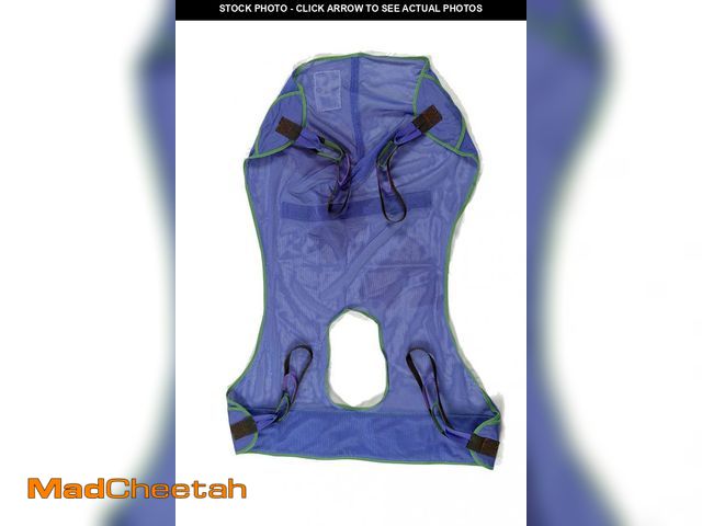 Lot 74-12441231 - ProHeal Universal Full Body Mesh Lift Sling with Commode Opening, Medium, 50.5" x 39" - Polyester Sl...
