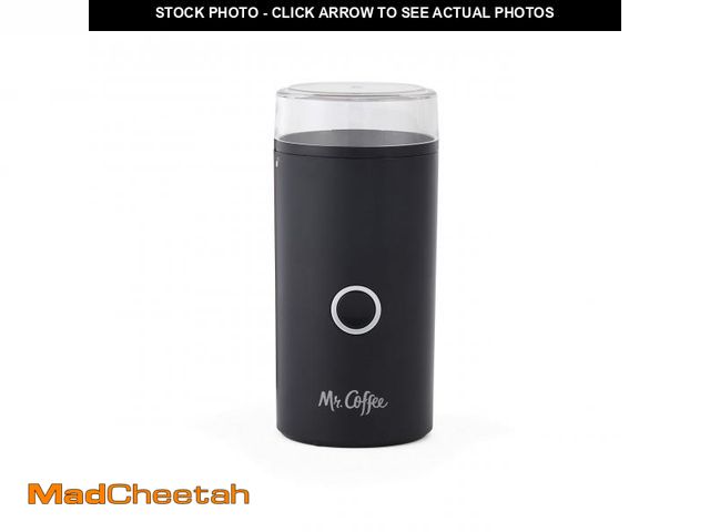 Lot 74-12118481 - Mr. Coffee Simple Grind 14 Cup Coffee Grinder Black - UNUSED