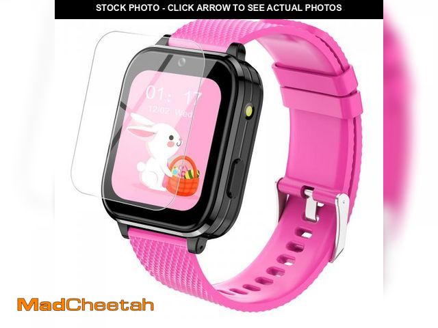 Lot 74-11548154 - cjc 4G Smart Watch for Kids, Kids Watch for Ages 4-12 - Includes 2 Way Call, SOS Alerts, Parental Co...