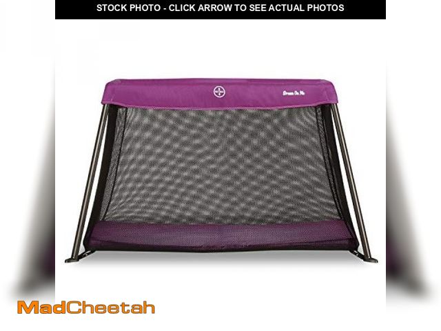 Lot 74-12137626 - Dream On Me Travel Light Playard in Pink, Lightweight, Portable and Easy to Carry Baby Playard, Indo...
