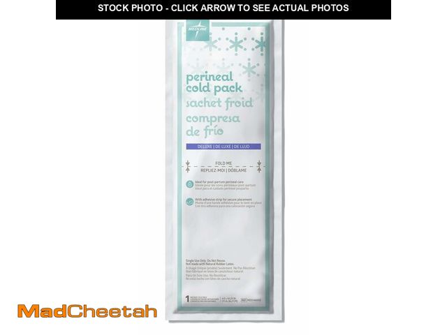 Lot 74-14150241 - Medline Premium Perineal Cold Packs for Postpartum Care with Adhesive Strip (24 Count) Each Absorben...