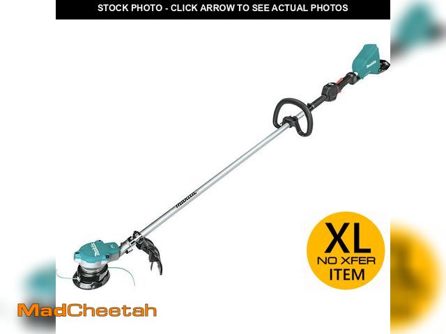 Lot 74-12628722 - Makita XRU15Z 36V (18V X2) LXTÃ Brushless String Trimmer, Tool Only - UNUSED