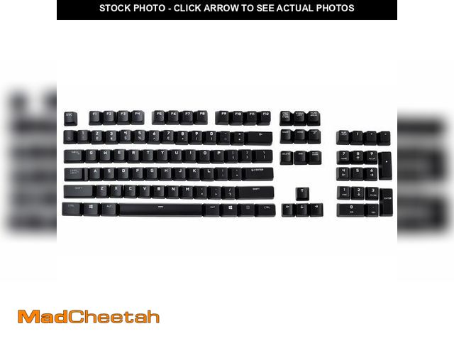 Lot 74-13625973 - HUYUN A Full Set 104-key keycaps Replacement for logit G610 Mechanical Keyboard - UNUSED