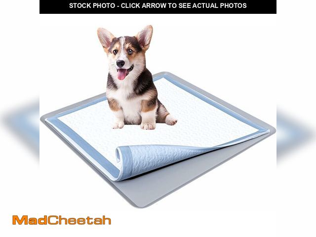 Lot 74-13630857 - TidyFriend Dog Pee Pad Holder Tray - Fits Up to 24Ã¢â¬Â x 24Ã¢â¬Â Pee Pad Holder for Dogs - Stab...