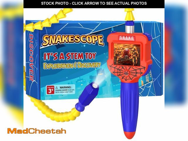 Lot 74-12710122 - Borescope Snake Camera with Light for Kids, Educational STEM Toys for Boys &amp; Girls 4-6, Unique B...