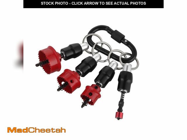 Lot 74-14472371 - 4PCS Bi-Metal Impact Hole Saw Kit for Wood, Drywall, PVC and Thin Metal - UNUSED