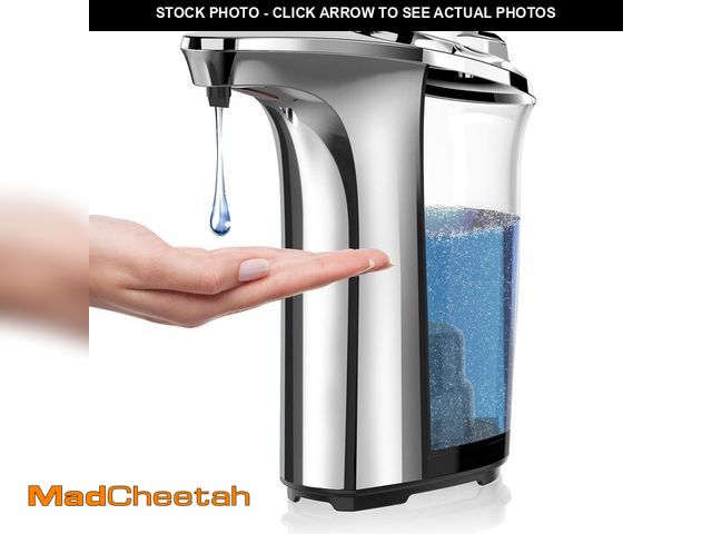 Lot 74-12716284 - PZOTRUF Automatic Soap Dispenser, Touchless Dish Soap Dispenser 17oz/500ml with Infrared Sensor, 5 A...