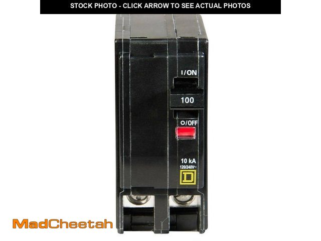 Lot 74-12238445 - Square D 100 Amp 2-Pole Circuit Breaker - UNUSED