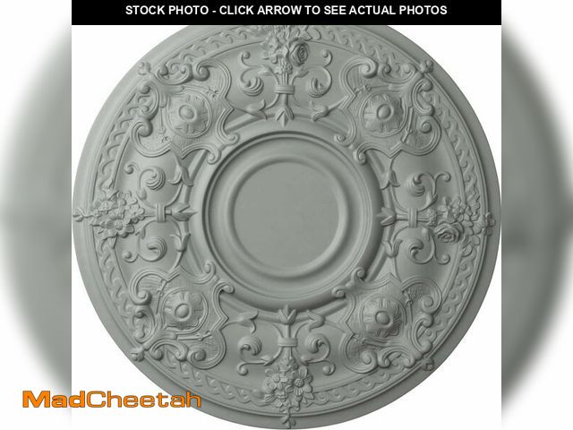 Lot 74-12632751 - 28 1/8"OD x 1 3/4"P Oslo Ceiling Medallion (Fits Canopies up to 10 1/2") - UNUSED