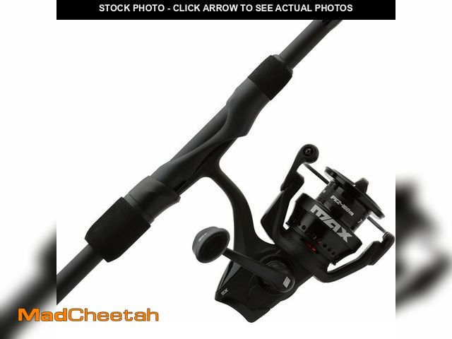 Lot 74-14447175 - Abu Garcia 7' Max SX Spinning Reel and Fishing Rod Combo, Size 3000 Reel, 7 Stainless Steel Ball Bea...