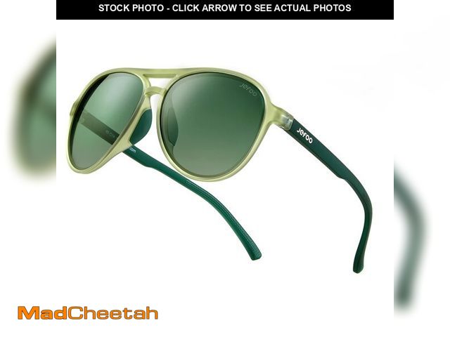 Lot 74-14148963 - Jefoo Polarized Aviator Sunglasses for Women Men Retro Trendy Sports Sunglasses for Outdoor UV400 Pr...
