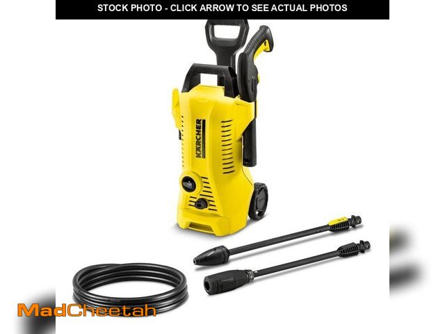 Lot 74-14245990 - Karcher 2000 Max PSI 1.45 GPM K 2 Power Control Cold Water Corded Electric Pressure Washer Plus Vari...