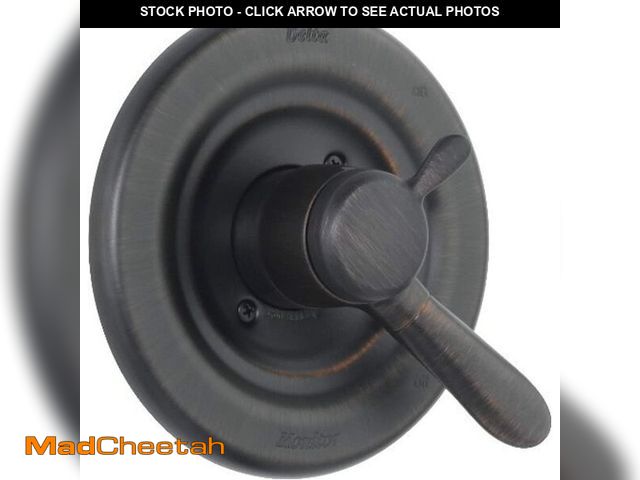 Lot 74-14058479 - Delta Faucet Lahara 17 Series Dual-Function Shower Handle Valve Trim Kit, Venetian Bronze T17038-RB ...