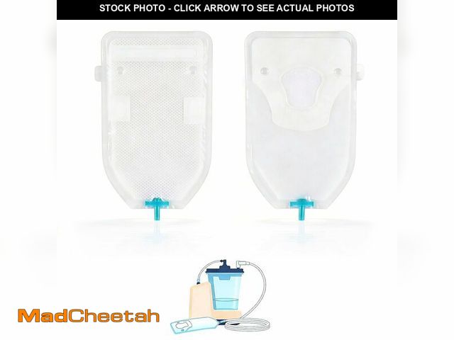 Lot 74-14211076 - Male External Catheter, Non-Invasive Urinary Management, Absorbent Fabric, Secure Adhesive Fit, 30 P...