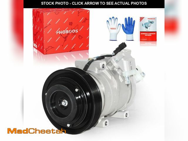 Lot 74-14384041 - PHOBOOS A/C Compressor with Clutch Compatible with Acura MDX 2007-2013 3.7L, ZDX 2010-2013 3.7L &amp...