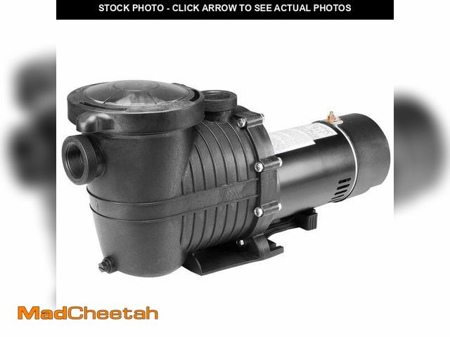 Lot 74-14087822 - XtremepowerUS Pool Pump 1HP 4380 GPH Variable Speed Above-Ground With Filter Basket 115V - UNUSED