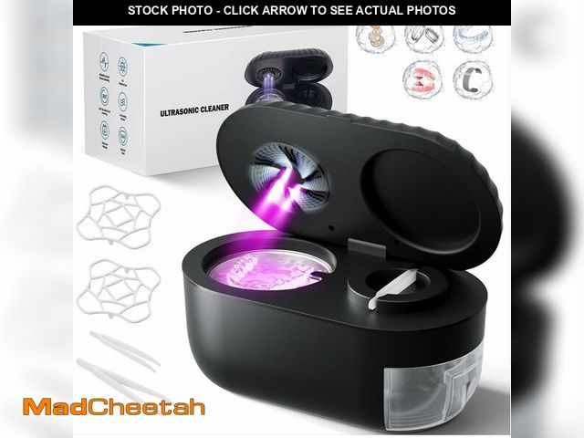 Lot 74-12608538 - Ultrasonic Retainer Cleaner with Cleaning, Pumping, and Air-Drying Functions, 45kHz Retainer Cleaner...