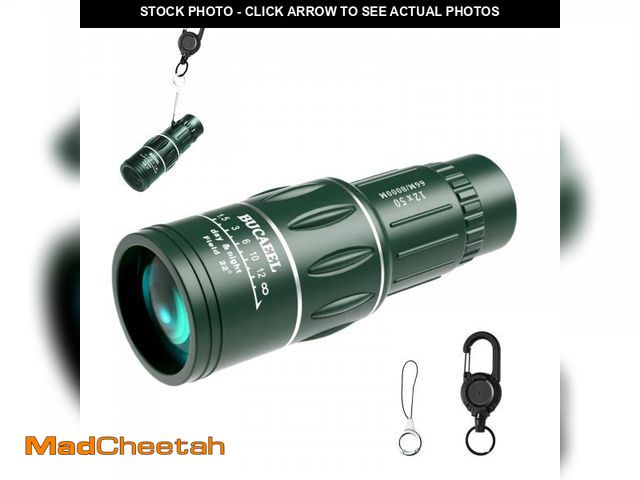 Lot 74-12406752 - Monoculars for Adults High Powered,BAK4 Prism Monocular Scope with Large Eyepiece,Portable Telescopi...