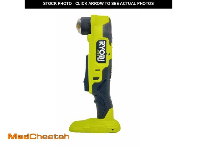 Lot 74-14213177 - RYOBI ONE+ HP 18V Brushless Cordless Compact 3/8 in. Right Angle Drill (Tool Only) - UNUSED
