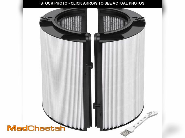 Lot 74-14263737 - 360ÃÂ° Combi Glass True H13 HEPA + Carbon Filter for Dyson HP1 PC1 PC2 TP10 HP10 HP09 TP09 HP07 TP0...