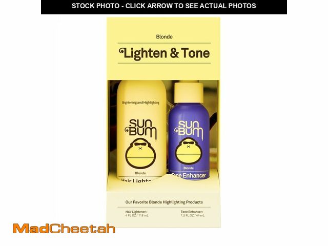 Lot 74-14153324 - Sun Bum Lighten and Tone Travel Kit - Blonde Hair Lightener and Tone Enhancer - Enhances Hair Color ...