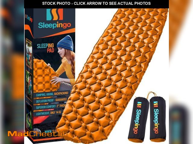 Lot 74-12442335 - Sleepingo Inflatable Mat for Camping - Pack of 2 - Ultralight Sleeping Pad for Camping and Backpacki...
