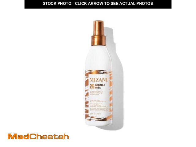 Lot 74-12310299 - Mizani 25 Benefit Miracle Milk Leave in Conditioner - For Frizzy &amp; Curly Hair, Heat Protectant &...
