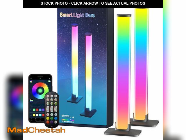 Lot 74-12600695 - Barhootao RGB Light Bar,Smart LED Light Bar for Room,16 Million Colors,Three Control Modes,Dynamic M...