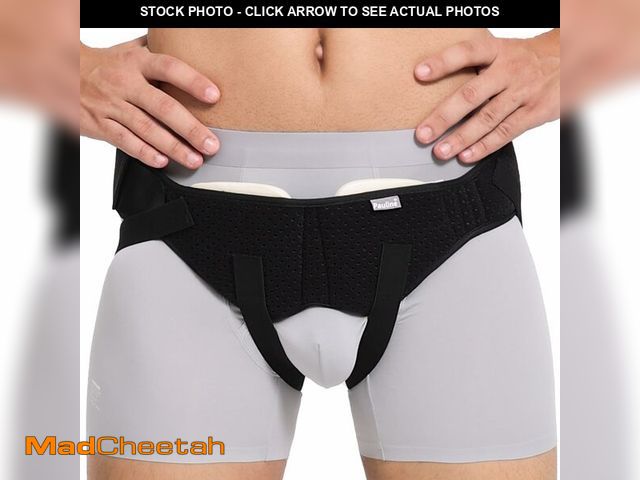 Lot 74-12973524 - Inguinal Hernia Belt for Single/Double Hernia Support, Groin Hernia Truss for Men &amp; Women Pain R...