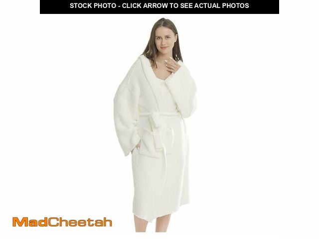 Lot 74-14058682 - DOOWELL Women's Knit Robes Lightweight Absorbent Soft Spa Bathrobe - USED