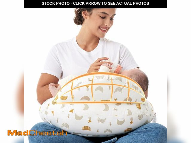 Lot 74-13627904 - Momcozy Original Nursing Pillow for Breastfeeding-Innovative Safety Guard - Wider Feeding Pillows fo...