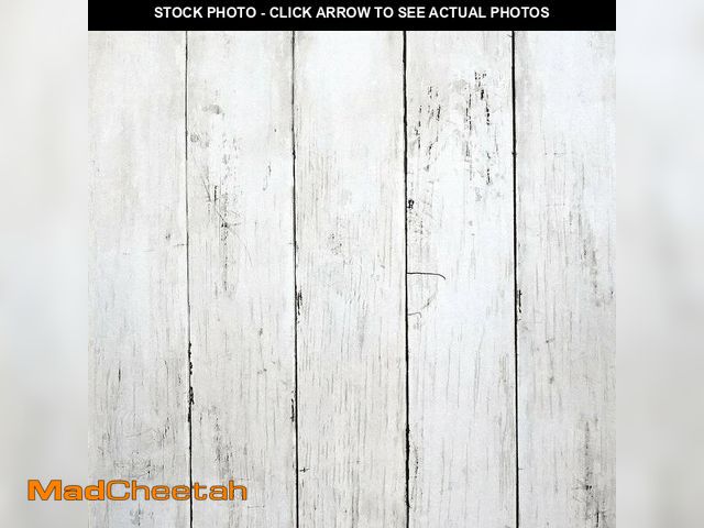 Lot 74-12970691 - CiCiwind 590 in x17.7 in White Wood Peel and Stick Wallpaper Removable Vintage Wood Plank Wall Paper...