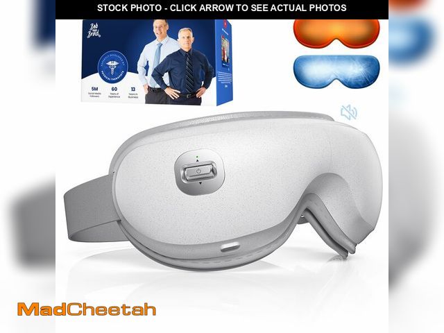 Lot 74-14206890 - BOB AND BRAD Zero Pro Ultra-Quiet Eye Massager with Heat and Cooling, FSA Eligible HSA Lightweight E...