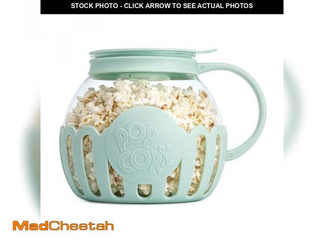 Lot 74-12136911 - Ecolution Patented Micro-Pop Microwave Popcorn Popper with Temperature Safe Glass, 3-in-1 Lid Measur...
